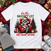 Naughty List Raccoon T-Shirt