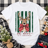 Oh Deer Christmas T-Shirt