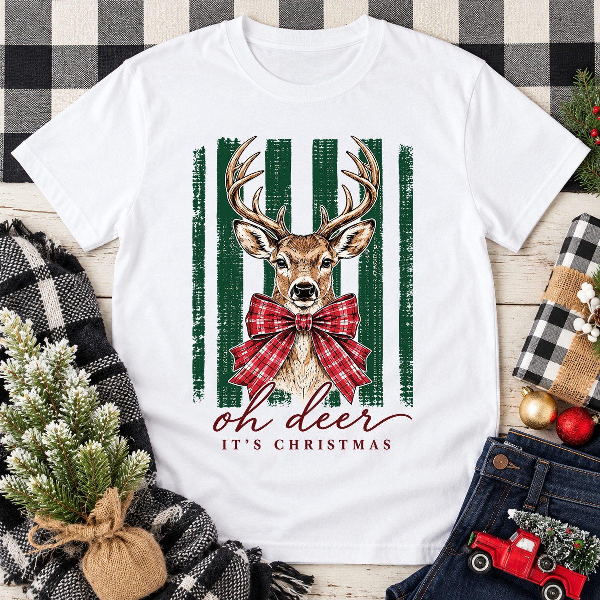 Oh Deer Christmas T-Shirt