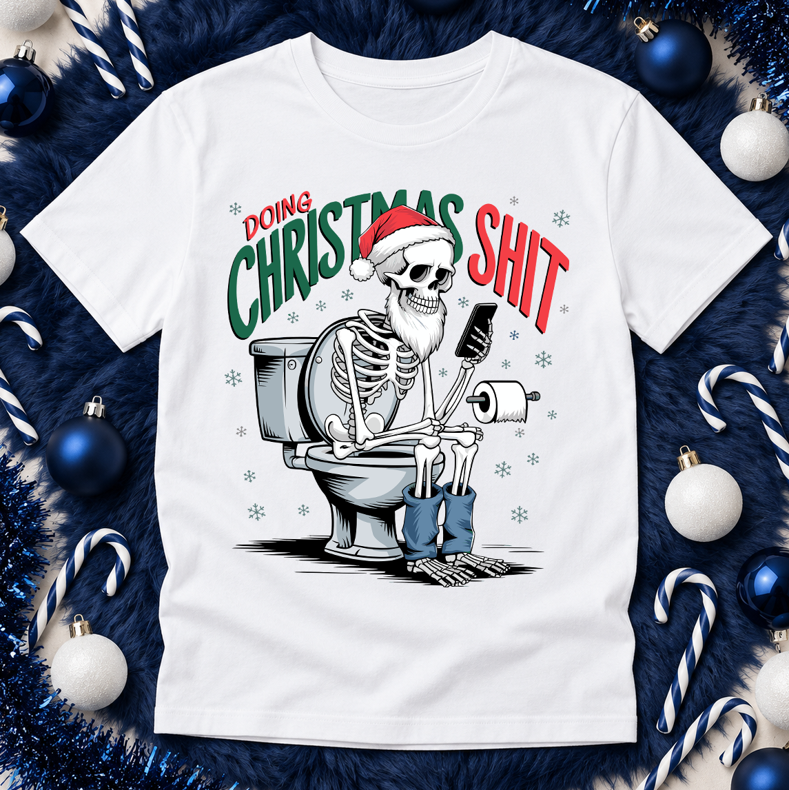 Christmas Skeleton T-Shirt