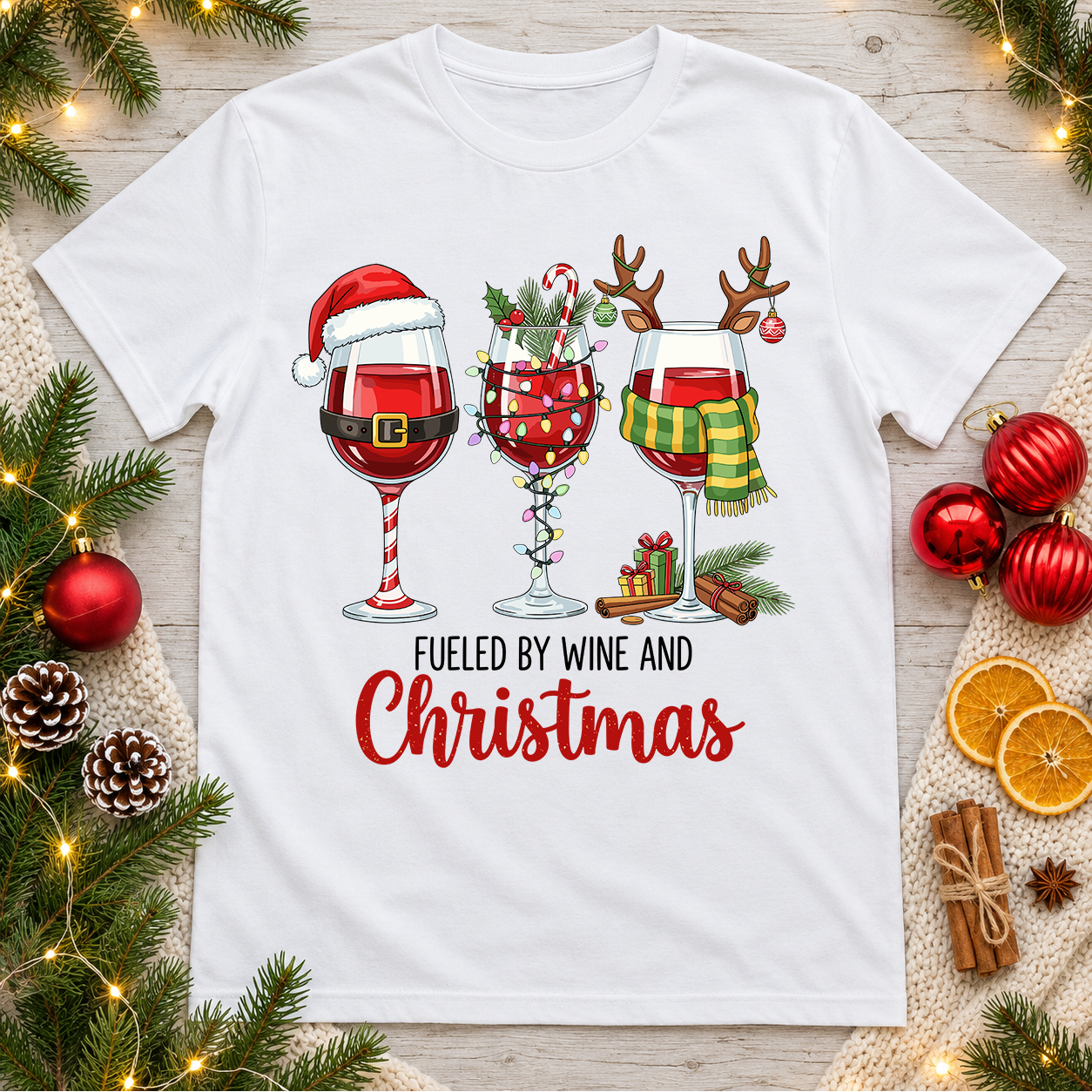 Fueled by Wine T-Shirt